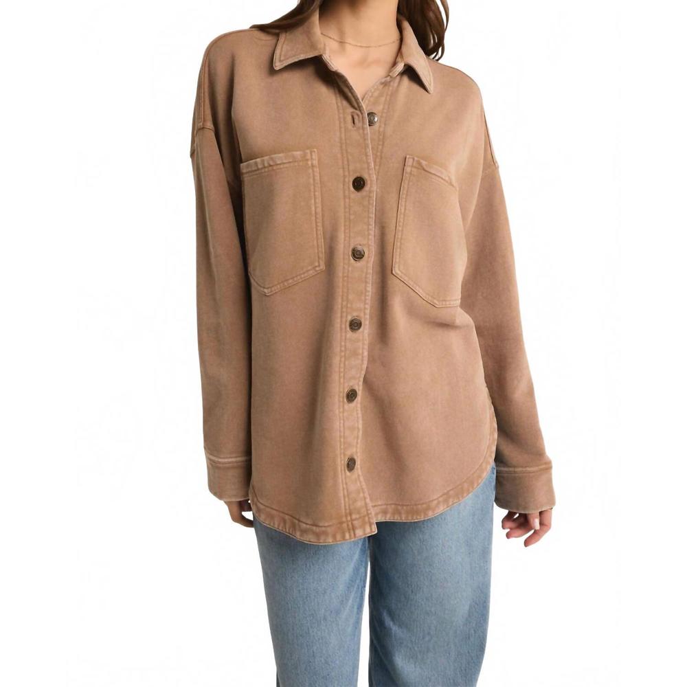 Z Supply Desert Tan Utility Jacket